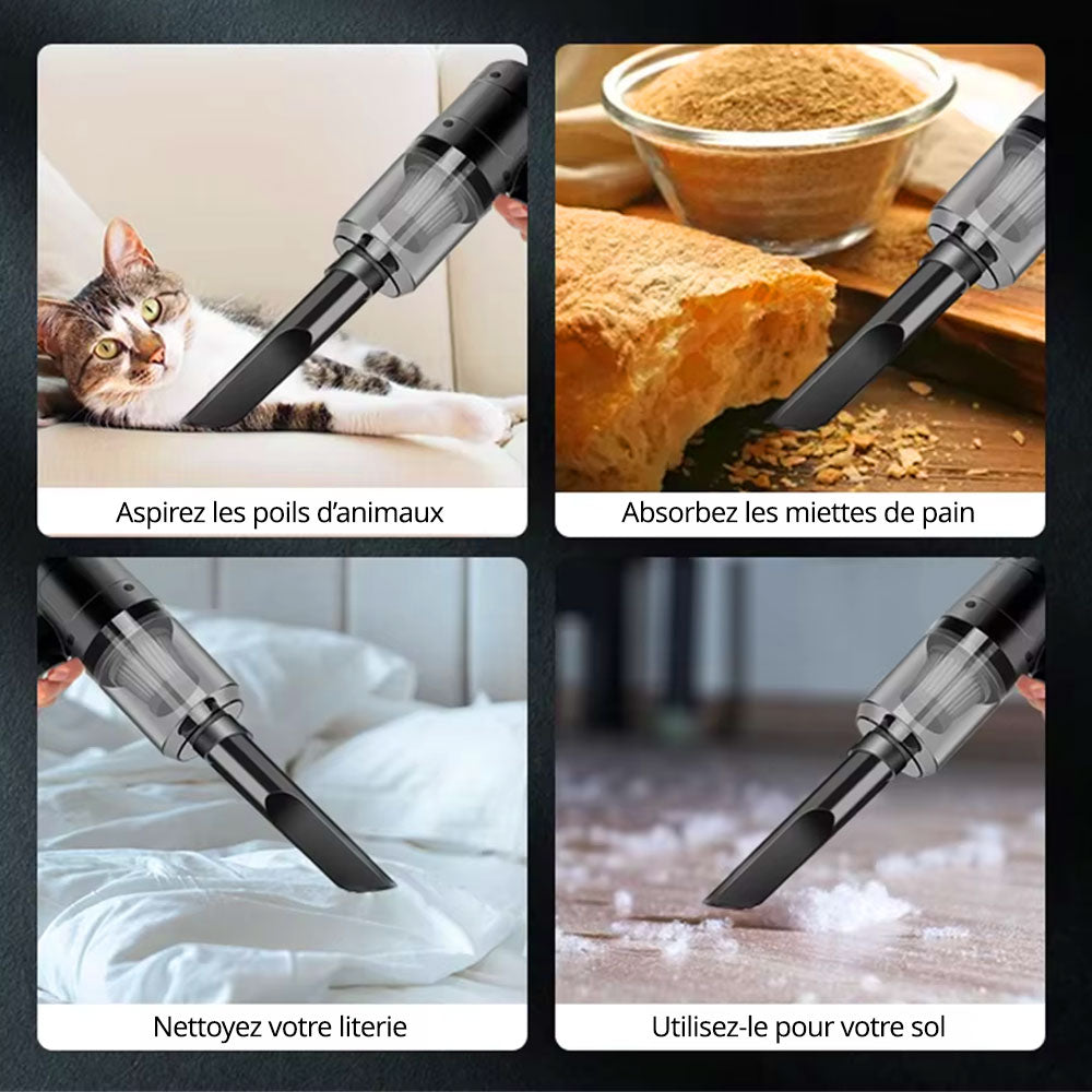 Aspirateur de poche multifonctions