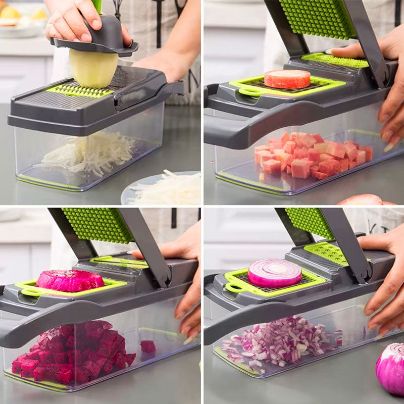 Lot Aspirateur de poche multifonctions + Hachoir à légumes 16-en-1