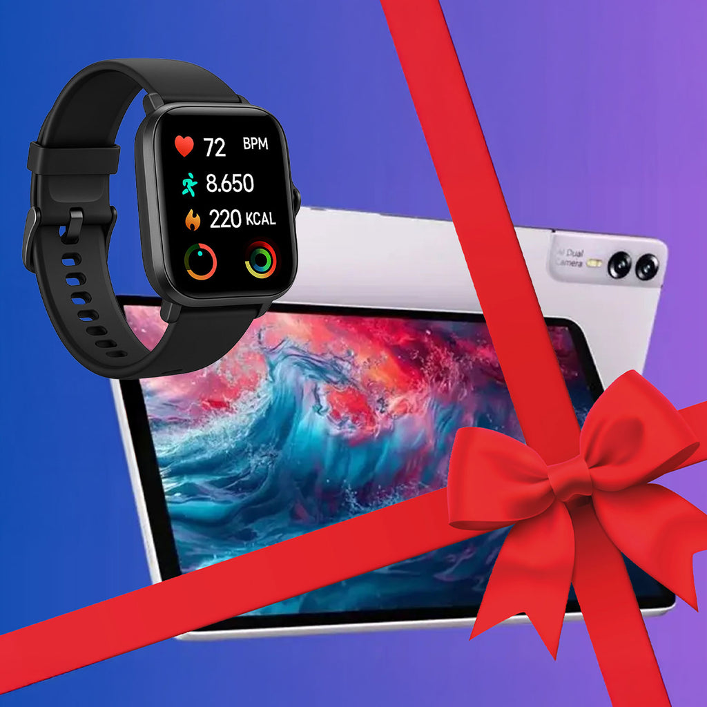 Lot Tablette Android 11 2025 + Montre connectée bien-être