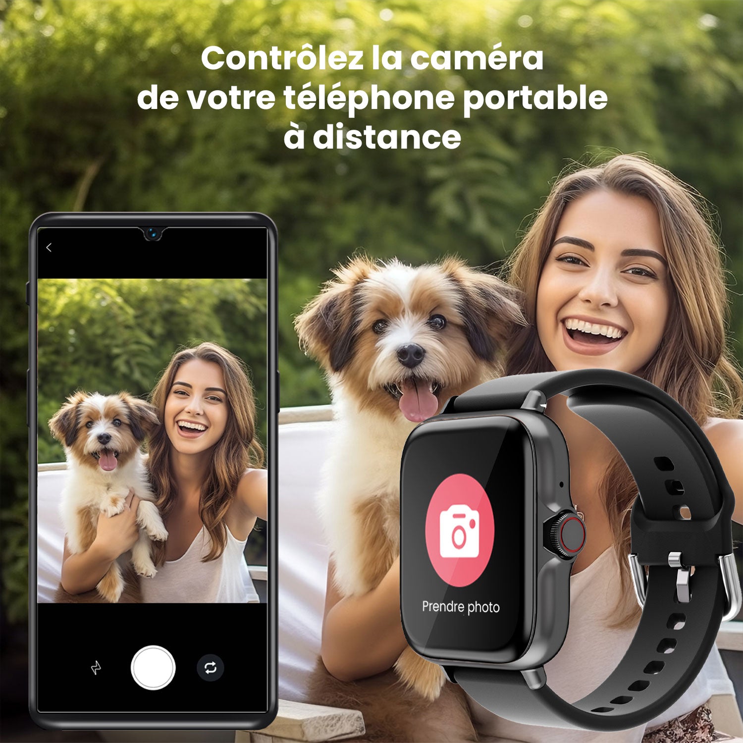 Superbe montre connectée bien-être