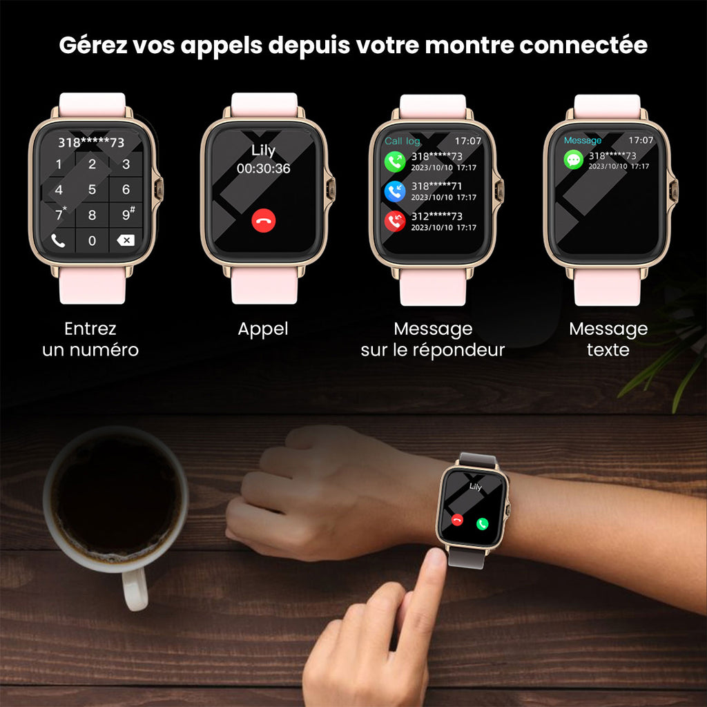 Superbe montre connectée bien-être