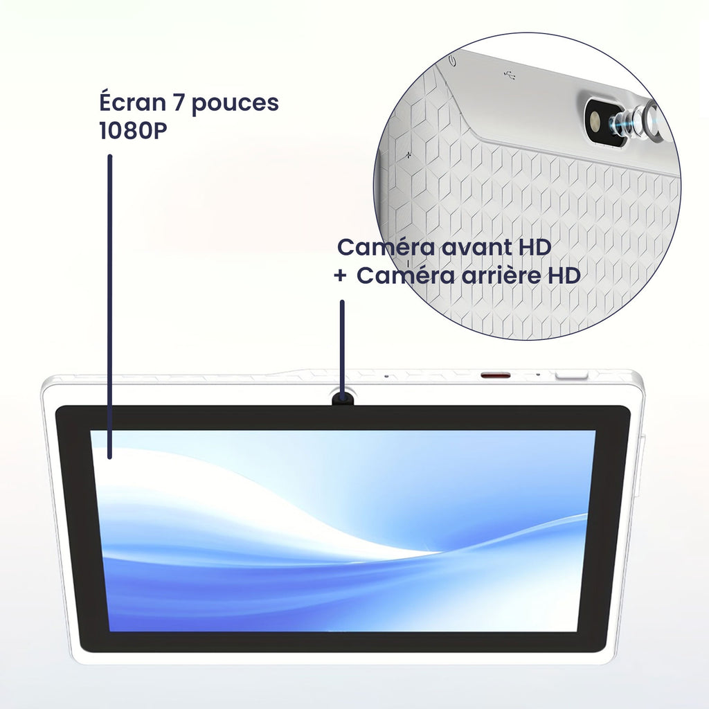 Lot Tablette Android 11 2025 + Montre connectée bien-être